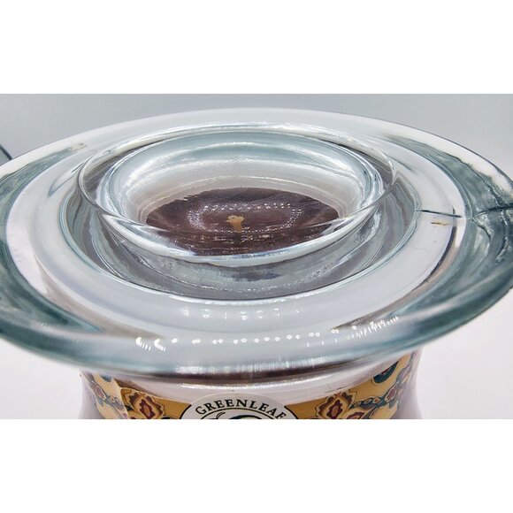 Scented Jar Candle Greenleaf Cinnamon Cannelé 14 oz Glass Aromatic Home Deco - Picture 8 of 12